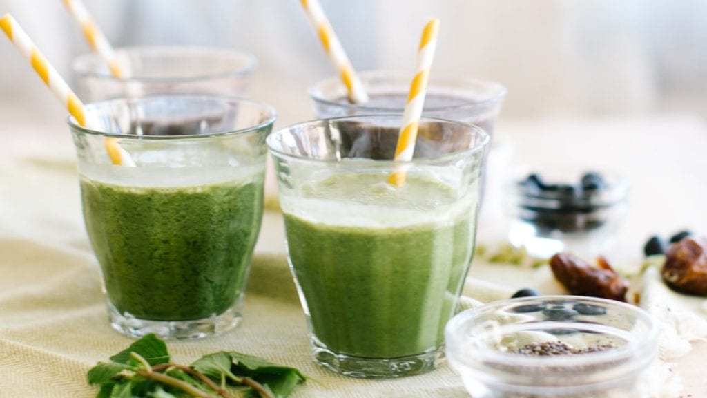 coconut green smoothie recipe