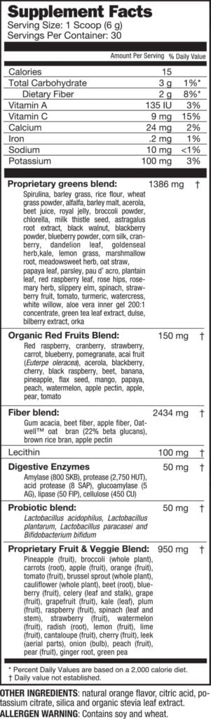 310 juice ingredients