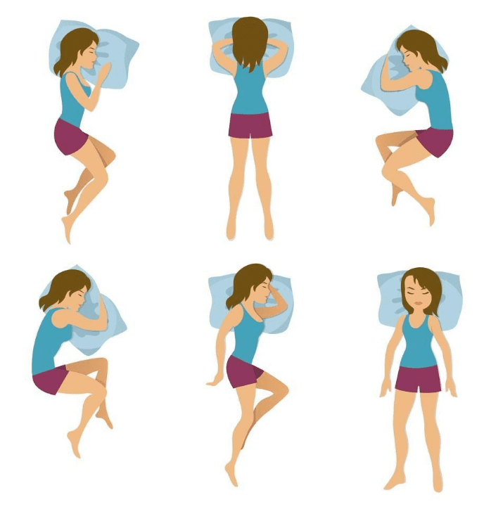 best sleeping position and their effects on health