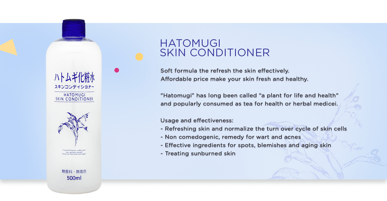 Hatomugi Skin Conditioner Review Miosuperhealth